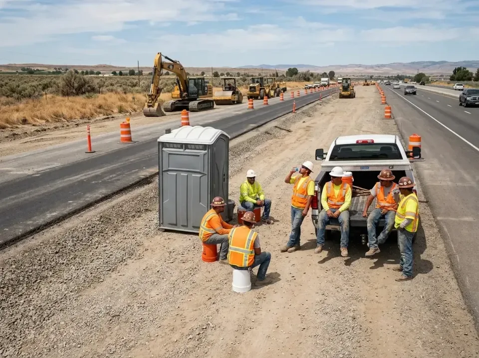 highway-road-construction-crew-007 — frequently asked questions, Porta Potty and Restroom Rentals in Wilton, CA